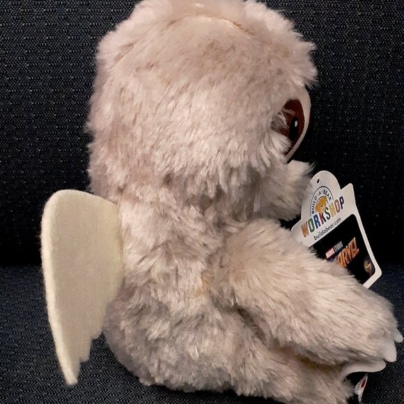 Cute 7" Build-A-Bear Rare Sloth with Wings Gets Heroic with Disney - MS Marvel - Picture 2 of 11